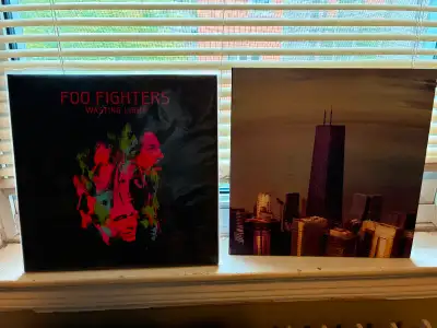 Two Foo Fighter vinyl records - Wasting Light & Sonic Highways, View more