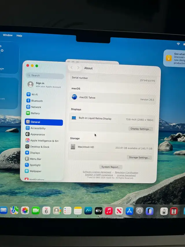 MacBook Air M2 2022 * Great Condition in Laptops in London - Image 5