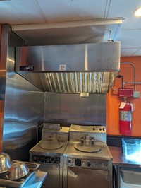 4' Exhaust Hood & Suppression System