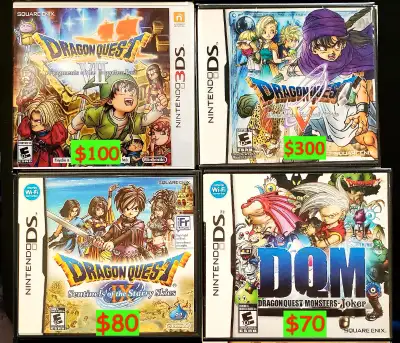 Dragon Quest Games ⎮ Nintendo DS / 3DS, View more