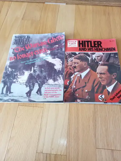 Covers and spines have some wear. But the pages are intact and no rips or water damage inside. $30 e...