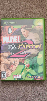 Marvel vs Capcom 2 Xbox game
