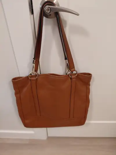 CALVIN KLEIN caramel color purse, View more