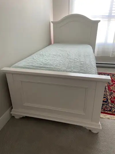 Twin bed + Chest + bookshelf, View more
