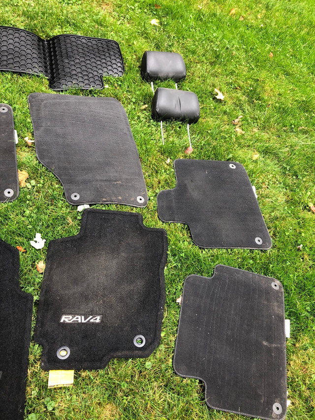 RAV4 Toyota floor mats, liners and headrests in Cars & Trucks in Kitchener / Waterloo - Image 3