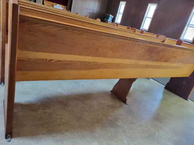 Church Pew 9 feet each. Wood in Other in St. John's - Image 3