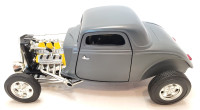 1:18 ERTL American Graffiti 1934 Ford Hot Rod Matt Grey Movie