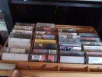 Lot de cassettes audio 
