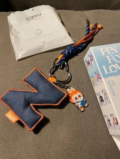 POP MART Labubu letter pendant blind box letter Z brand new, View more