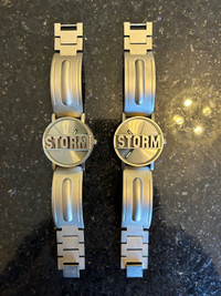Vintage Storm watches 1990