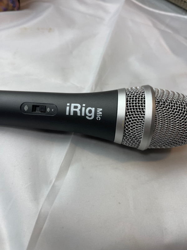 IK MULTI MEDIA IRIG CONDENSER MIC FOR I PHONE /PC /TABLETS #V118 in Pro Audio & Recording Equipment in Edmonton - Image 4