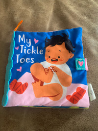 My tickle toys cloth soft baby book 