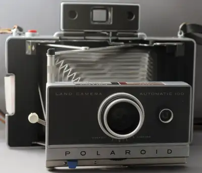 Vintage Polaroid Land Camera Automatic 100, View more