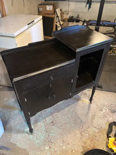Antique hutch or bar. Approximately 70 years old. Solid construction. Refinished about 15 years ago...