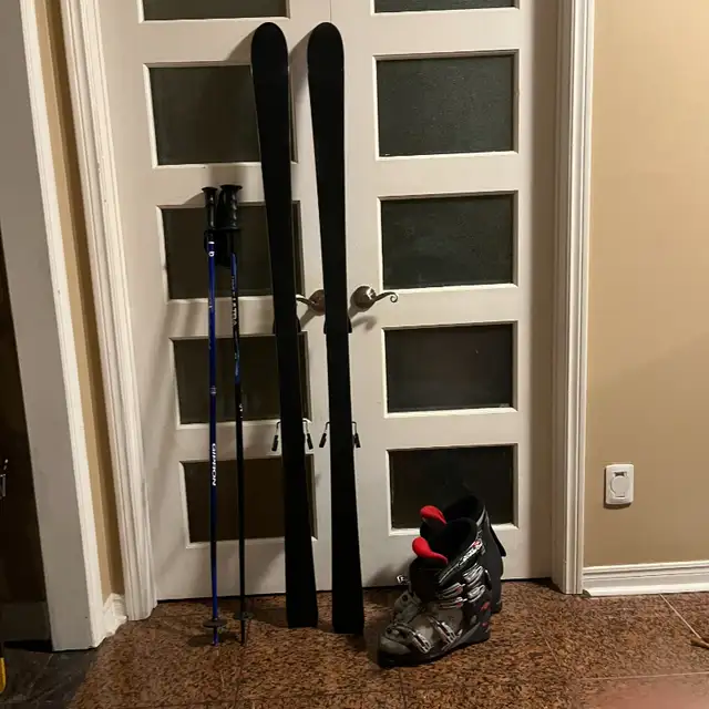 167 Tecno Pro ski with boots ,poles in Ski in Markham / York Region - Image 3