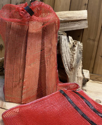 Firewood Mesh Bags - Bag Supplies Canada Ltd (BSCL)