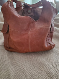 Fossil leather hobo bag style purse