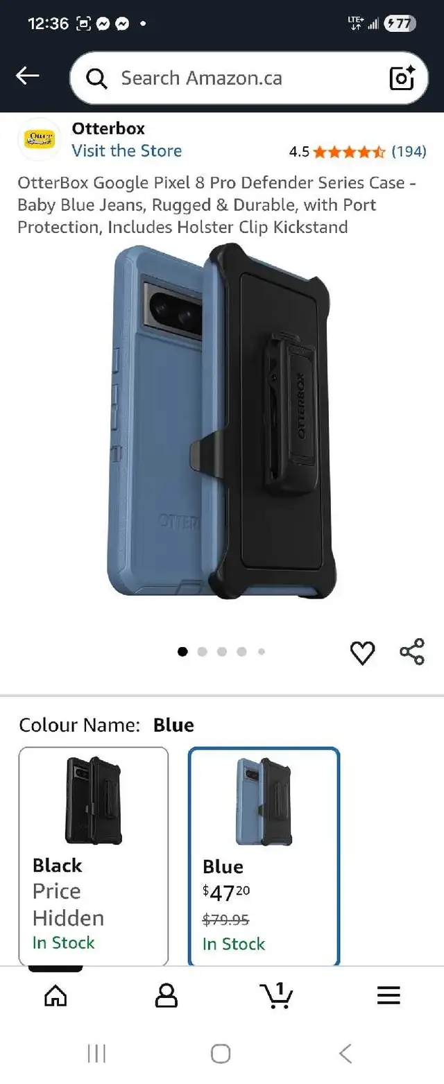 Otterbox Google Pixel 8 Pro Case- NEW in Cell Phone Accessories in City of Toronto - Image 5