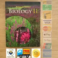 *$39 McGraw BIOLOGY 11, Grade 11 Textbook, Inner GTA Delivery