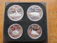 Coin Set Montreal Olympics 1976 Silver