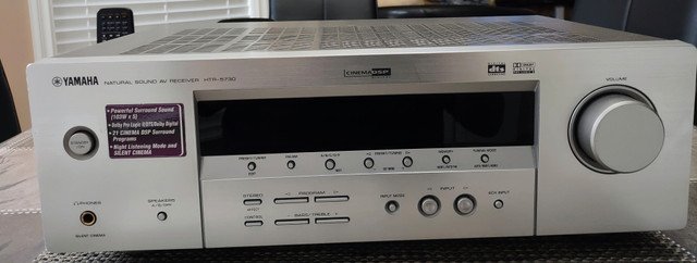 Yamaha Natural Sound AV Receiver HTR-5730. in Stereo Systems & Home Theatre in Mississauga / Peel Region - Image 4