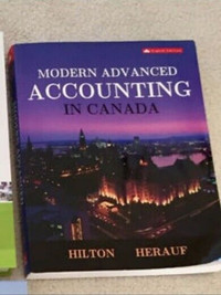 Modern Advanced Accounting in Canada, 8th Canadian edition