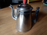 Vintage stove top coffee pot for display-Blue Ribbon coupon pot?