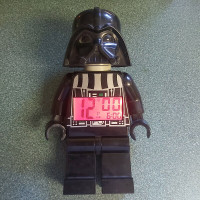 2011 Darth vader Lego alarm clock