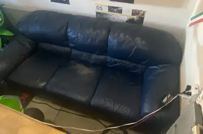 leather couch , View more