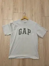 white yeezy gap shirt 