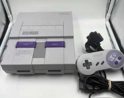 Super Nintendo System all cables, 1 controller / excell, View more