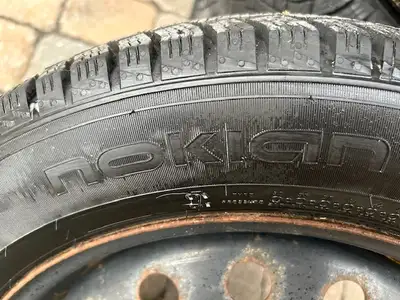 Under 2K KMs Excellent condition and tread. Old steel (paintable) rims from 2017 Mazda3 Sport Bought...