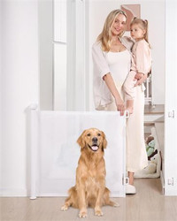 New-Likzest Retractable Baby Gate, 33" Tall, up to 55" Wide