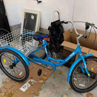 Beautiful adult tricycle with built in basket. Used but clean and well maintained, looking to upgrad...
