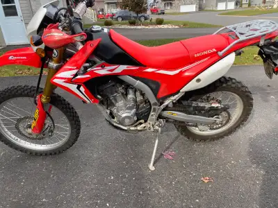 Street legal, great condition, low km.