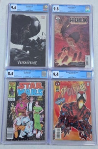 CGC Marvel Comic Book Sale Spider-Man Venom Hulk Star Wars City of Toronto Toronto (GTA) Preview