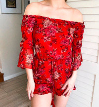 Floral Romper