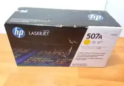 TOUT NEU HP 507A (CE402A)YELLOW ORIGINAL LASERJET INK CARTRIDGE, View more