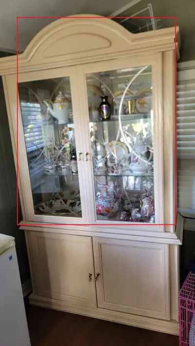 Glass Display Hutch/Cabinet (FREE), View more