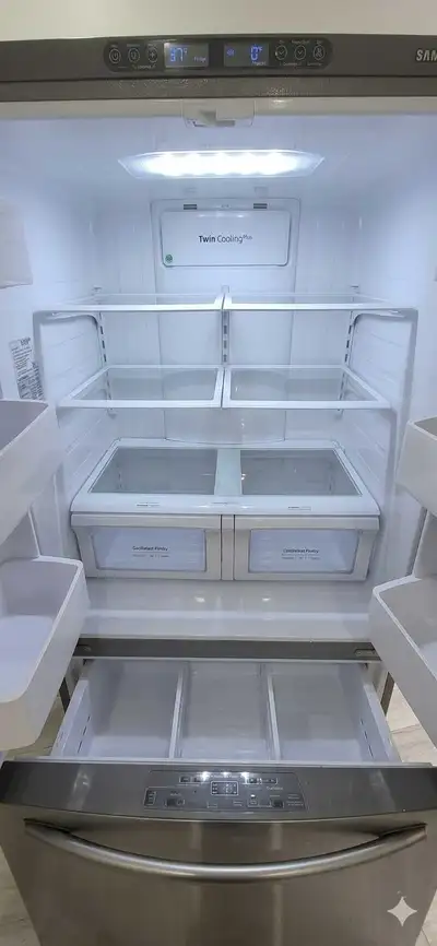 2 door fridge, samsung 26 cu., View more