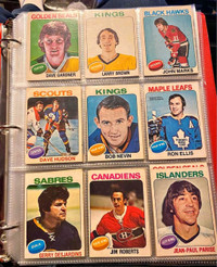 1975 OPC partial set (234 cards)