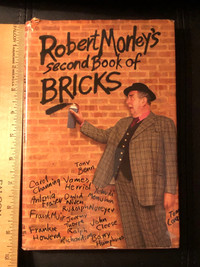  Robert Morley’s second book of bricks, vintage hardcover