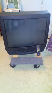 TV with remote controller