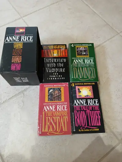 ANNE RICE - 4 vintage softcover BOXED SET, View more