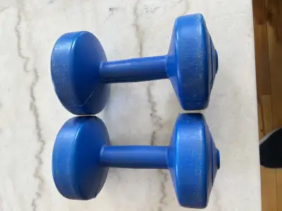 5lb Dumbbells Blue Set of 2, View more