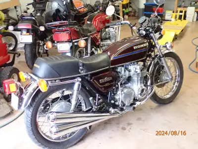 1978 Honda CB550K in very good condition. This is my wife's bike and has been lowered slightly to al...