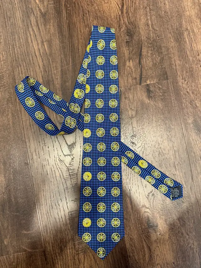 Vintage 90’s  Versace  Silk Ties- pristine condition