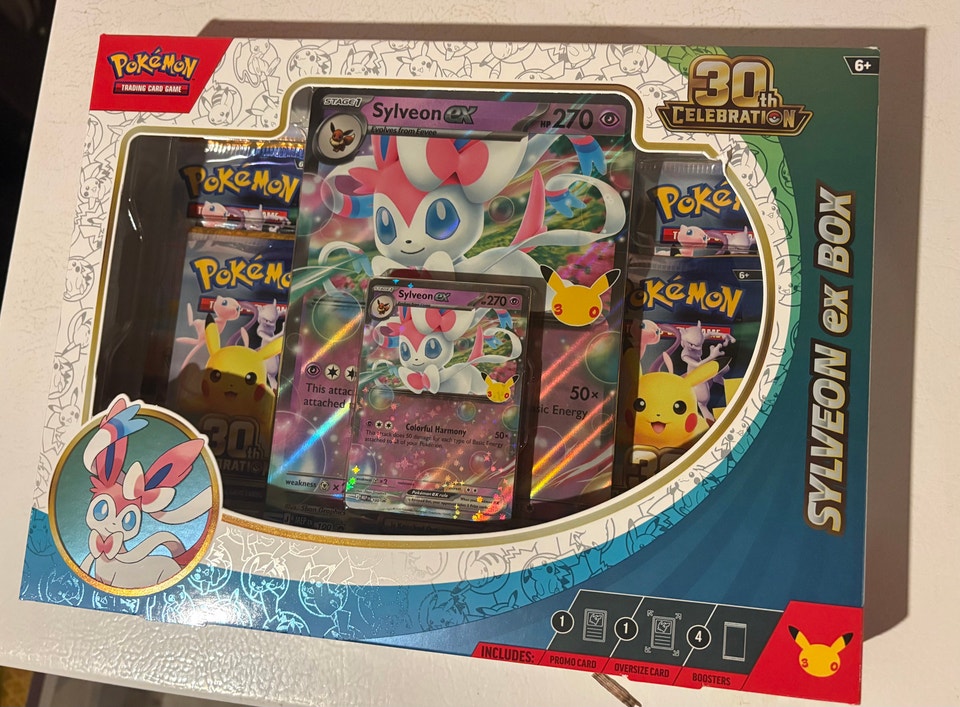 Pokémon 30th Celebration Sylveon ex Box | Toys & Games | Calgary | Free ...