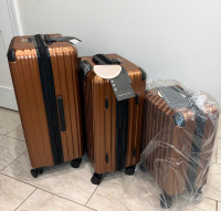 Brand New Champs Luggage | 3 Piece Set | Copper