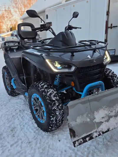2021 Segway Snarler 570 legal two up atv with EPS, 1090 km in excellent condition, 2wd, 4wd with fro...